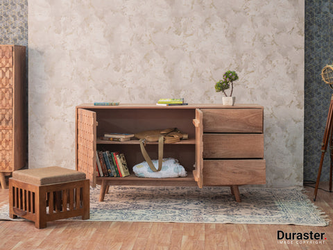 Duraster Diamond Wooden Sideboard Cabinet #7