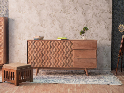 Duraster Diamond Wooden Sideboard Cabinet #7