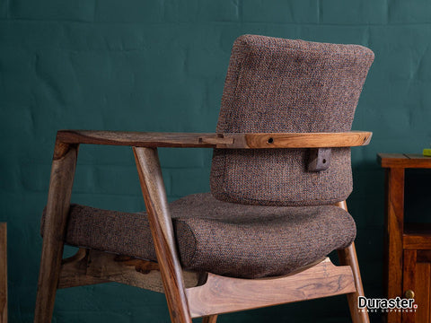 Alpaca Wooden Armchair