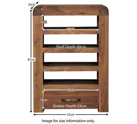 Arthur Small Shelves Acacia Wood #3 - Duraster 