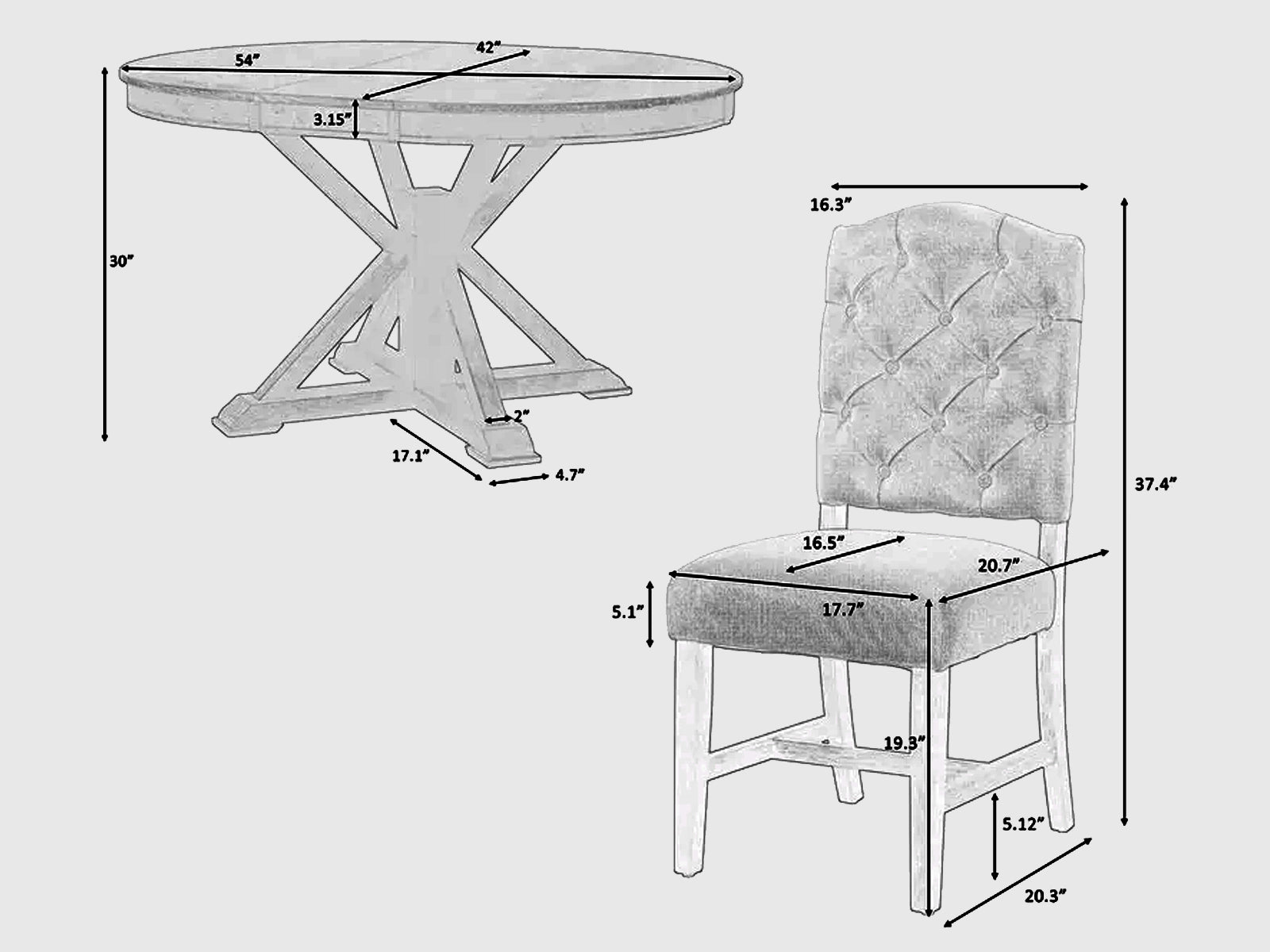 Duraster Gangaur Dining Table Set 4 Seater | Duraster