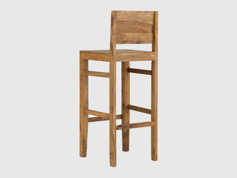 Sheesham Wood Bar Stool