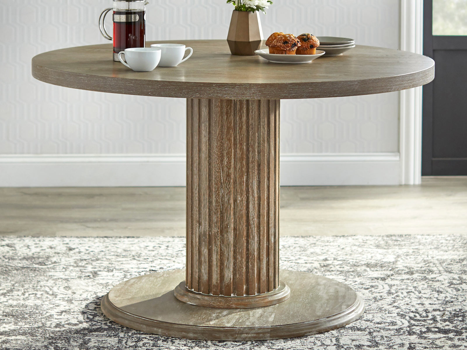 2 seater discount round dining table