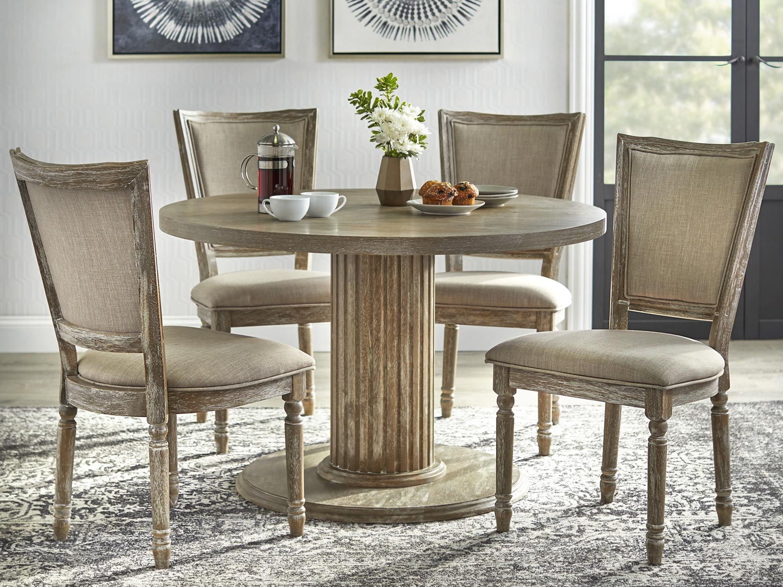 Duraster Nature Dining Table Set 4 Seater | Duraster