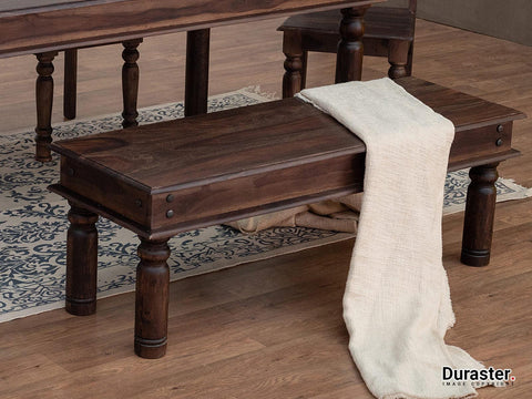 Gangaur Solid Sheesham wood Bench #1 - Duraster 