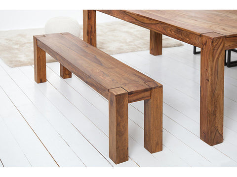 Sheesham Wood Dining Bench