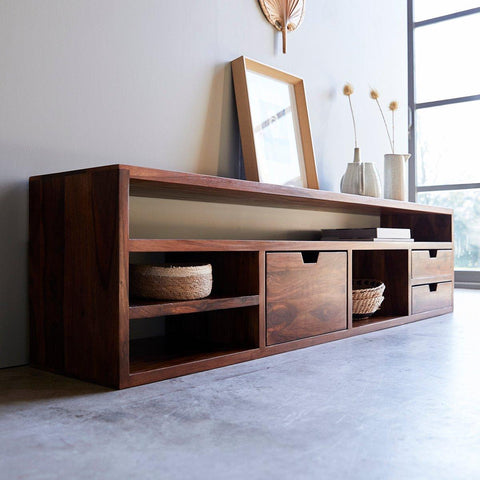 Dessart Solid Sheesham TV Stand #5 - Duraster 