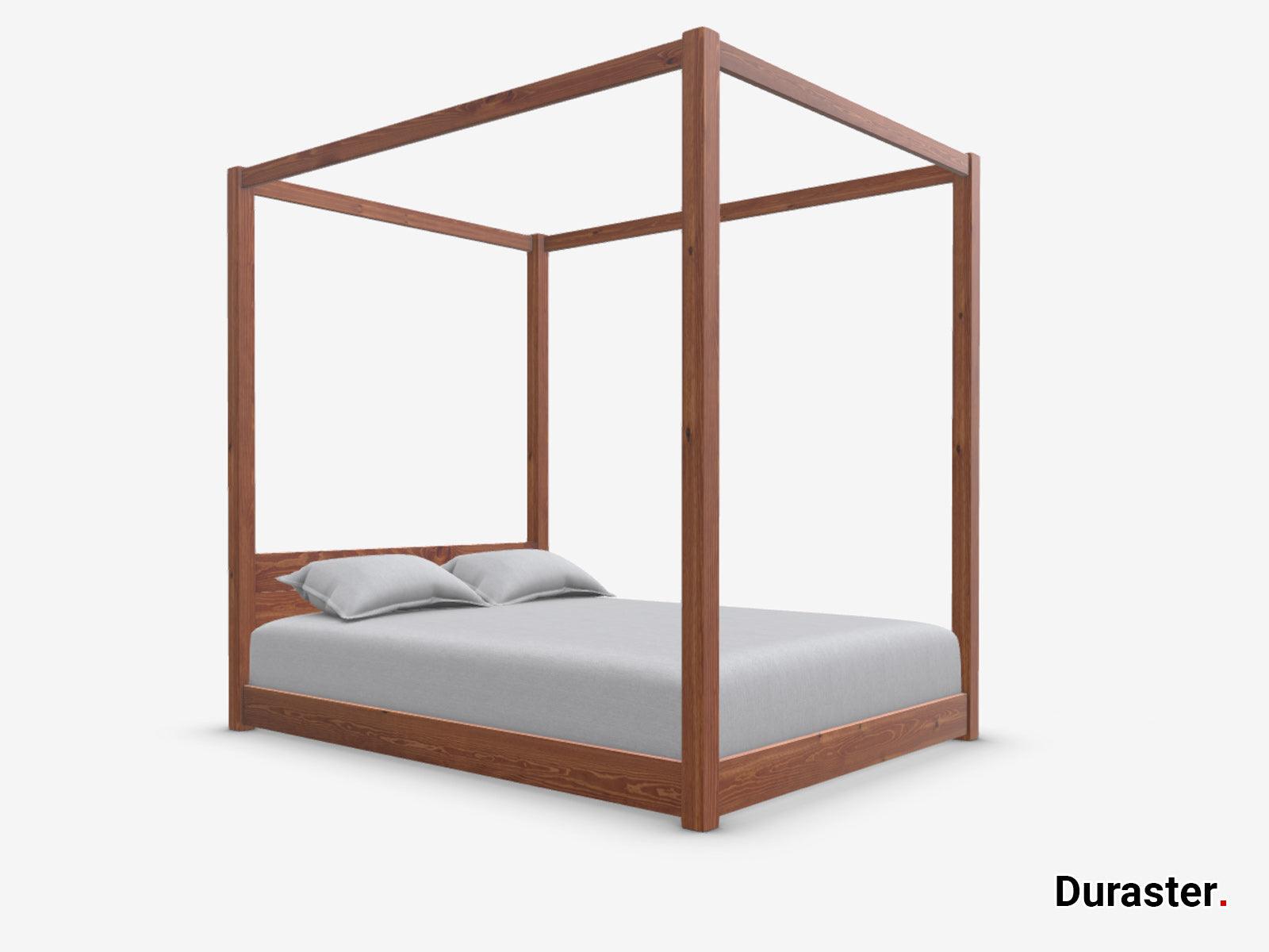 Duraster Preyas Solid Sheesham Wood Four-Poster Bed #27 | Duraster