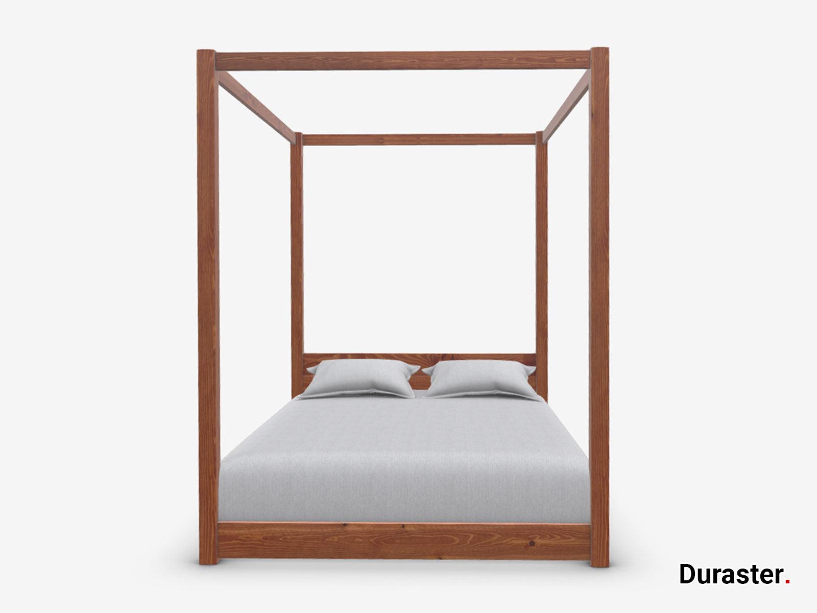 Duraster Preyas Solid Sheesham Wood Four-Poster Bed #27 | Duraster